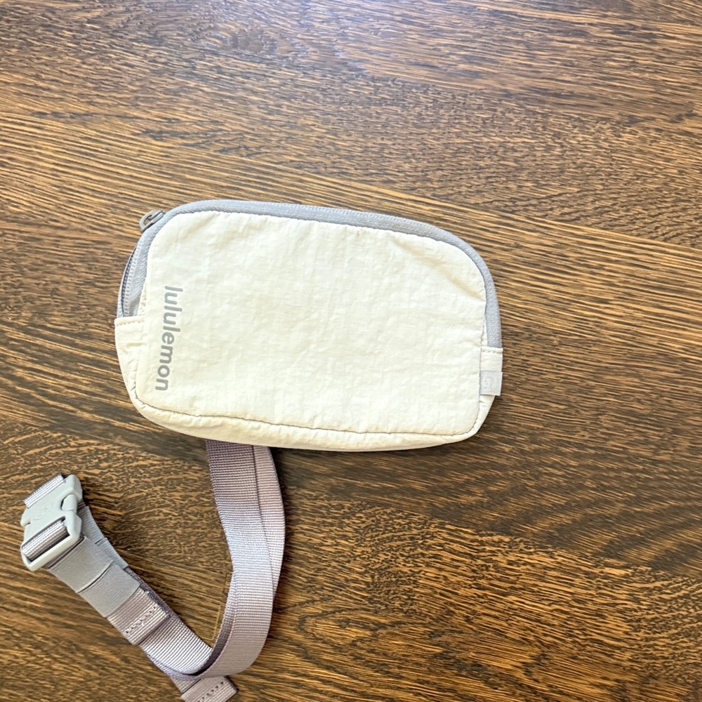 lululemon athletica Cream Crossbody Bag